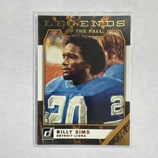 2019 Donruss Legends of the Fall Red #13 Billy Sims - FB