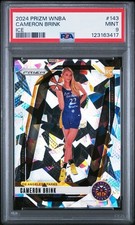 PSA 9 - 2024 Prizm WNBA - Cameron Brink #143 Ice Prizm RC Los Angeles Sparks