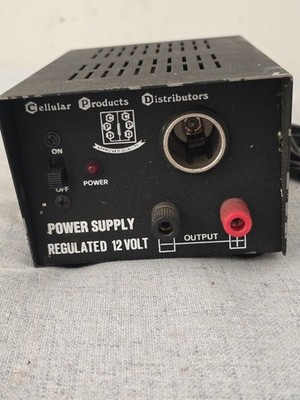 Cellular Products Distributors CPD-UDCPS 12V DC Regulated Power Supply - Tested