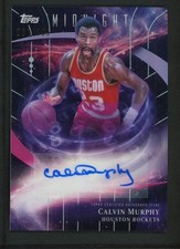 2025 CALVIN MURPHY 061/199 AUTO TOPPS STROKE OF MIDNIGHT AUTOGRAPHS