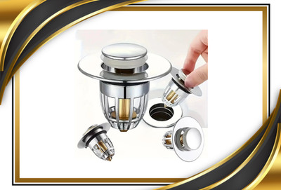 Universal 2-in-1 Drain-Magic sink stopper   Replaces defective drain stops