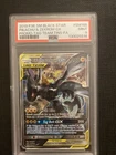 Pokémon Pikachu and Zekrom GX Tag Team SM168 Black Star Promo PSA 9
