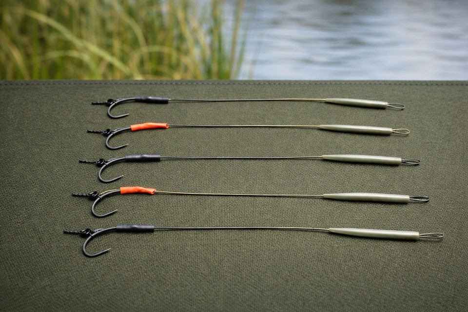Vafter Rig Solid PVA Bag Slip D Rigs Wafter Carp Fishing Rigs Korda Barbless ...