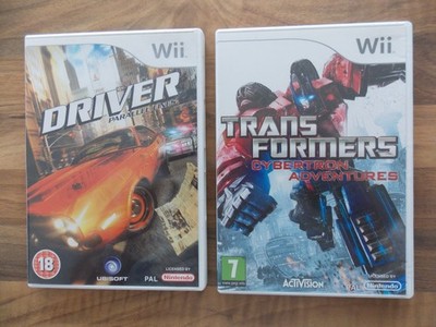 Driver: Parallel Lines + Transformers Cybertron Adventures - Nintendo Wii - komplett