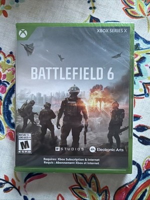 Electronic Arts Battlefield 6 Xbox Series X Standard Edition Disc. New. Sealed.