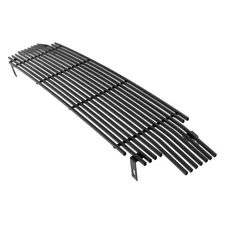 For Toyota Tacoma 01-04 Black 8x6 mm Horizontal Billet Main & Bumper Grille Set