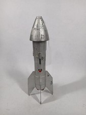 Vintage 1950s Astro Mfg. Berzak Creations Rocket Model Coin Bank 12 Space