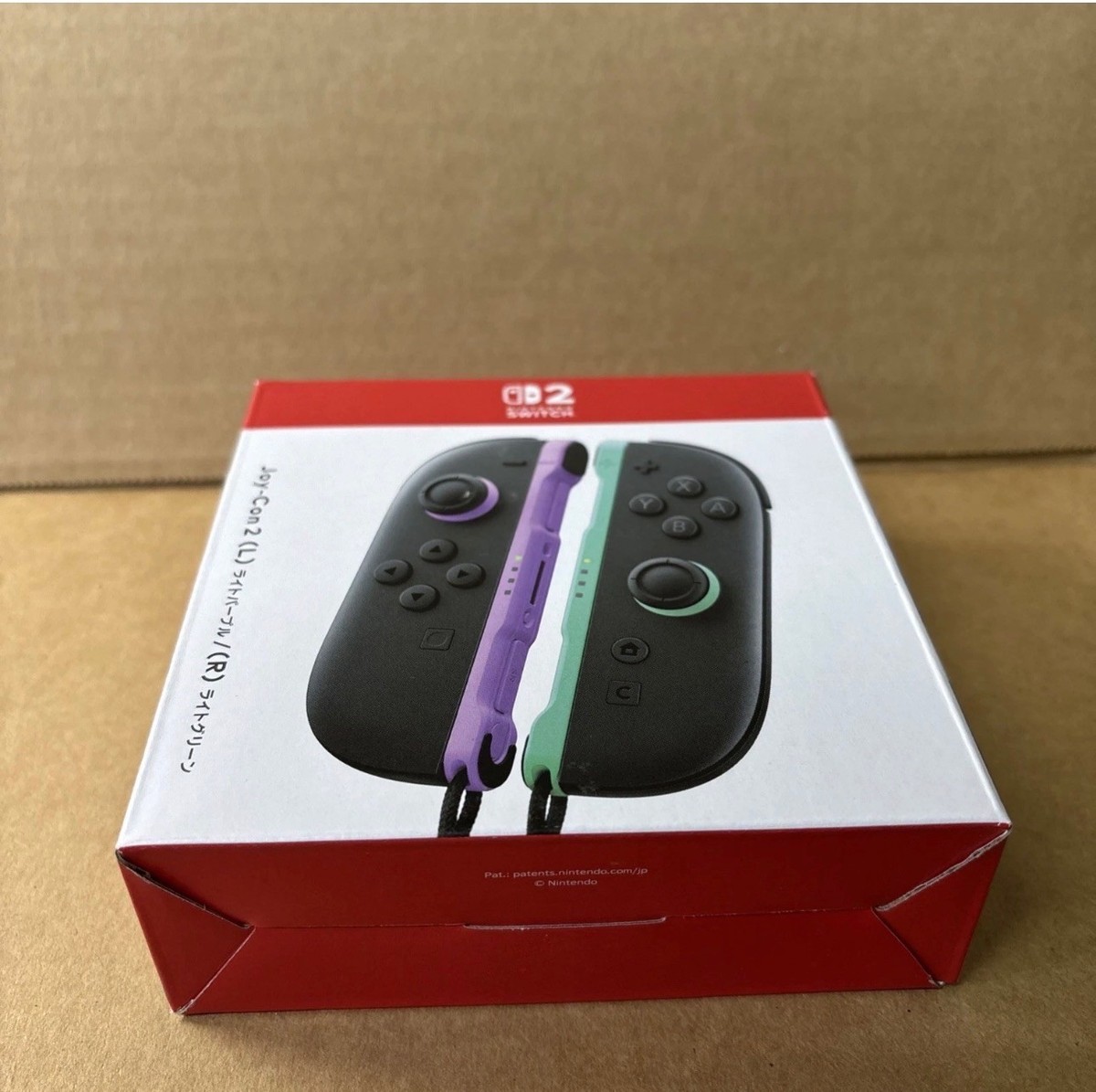 Nintendo Joy-Con 2 Controller Set, Left and Right, Light Purple