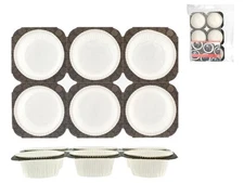 Pack Of 12 Muffin Cups 5 Cm Vacuvin Tray