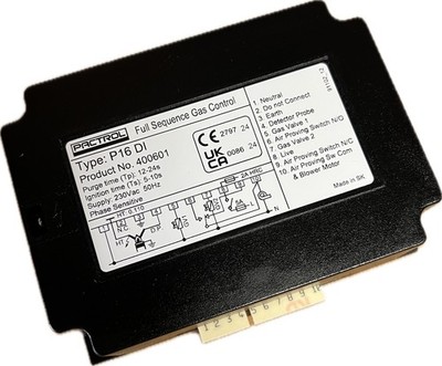 Pactrol Full Sequence Gas Control 400601 P16DI - Original - Brandneu 