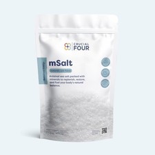 Crucial Four - mSalt (Icelandic Flake Salt) – Organic Flake Salt 8 oz