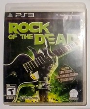 Rock of the Dead Playstation 3 (PS3) Video Game Complete w/manual, case & disc