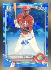 Naibel Mariano Bowman 2025 Sapphire /199 Auto