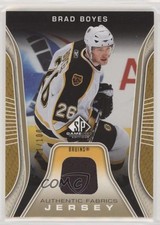 2006-07 SP Game Used Edition Authentic Fabrics Gold Jersey /100 Brad Boyes 0c2