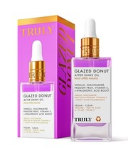 Truly Glazed Donut Shave Oil Vanilla Hydrating Shaving Oil 3.4 oz NEW