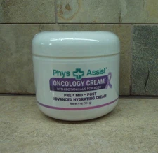 NEW Oncology Body Cream Botanicals 4 oz. Soothing Advanced Hydrating Phys Assist