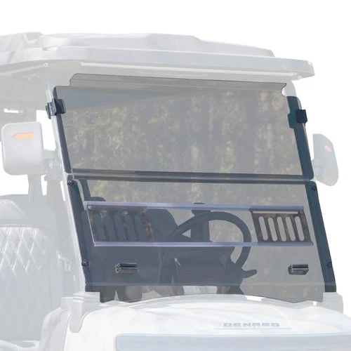 RedDot 1/4" Vented Golf Cart Tinted Windshield for Denago EV Rover XL