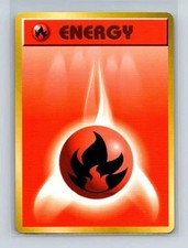 1996 Vintage Pocket Monsters Pokemon Base Set card Fire Energy Japanese