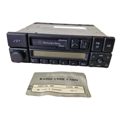 C37* Mercedes-Benz Becker Classic BE1150 Autoradio Mit Code  A0038202986 - Bild 1 von 4