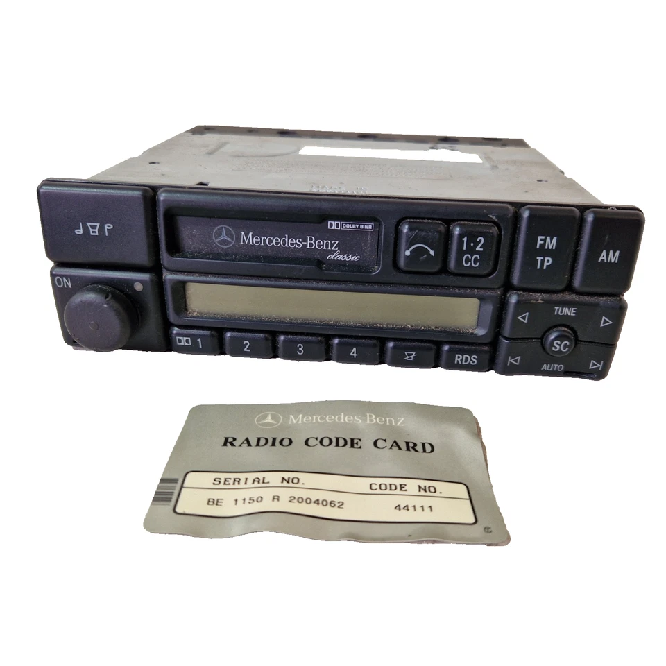 C37* Mercedes-Benz Becker Classic BE1150 Autoradio Mit Code  A0038202986 - Bild 1 von 4