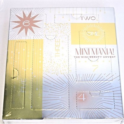 BEAUTY ADVENT CALENDAR 7 Items Bundle Lot Mini Makeup Travel Size Set NEW NIB