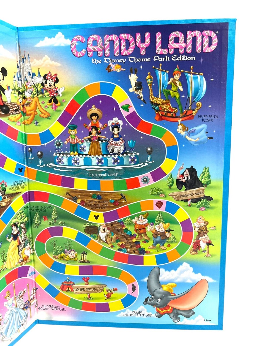 Candy Land Disney Theme Park Edition Board Game Disneyland