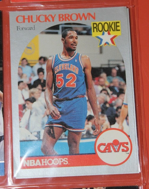 Chuck Brown Rookie NBA Hoops Card eBay