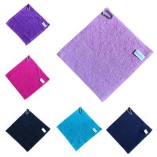 Surprizeshop Ladies Carabiner Golf Towel . Aqua, Black, Purple, Pink or Navy