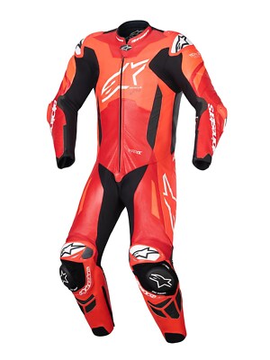 Alpinestars GP Plus V4 Sprint 1tlg. Motorradlederkombi (Rot/Schwarz/Weiß) Gr: 56