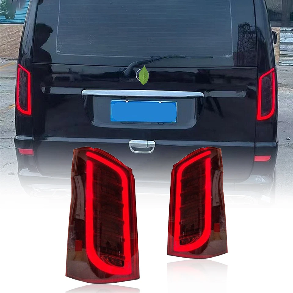 For Mercedes Benz Viano W639 2004-15 LED Dynamic Rear Tail Light Brake Lamp L&R - Image 4 of 4