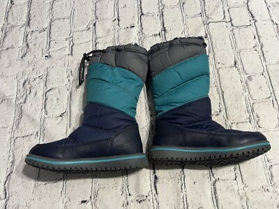 Bottes De Neige L.L.Bean Enfant Taille 2, Noires, Doublées Feutre, Semelle Crantée, Modèle 991 Northwoods