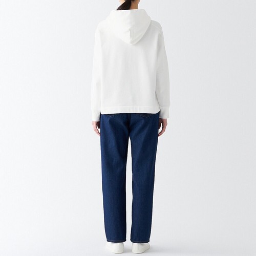 Muji Damen weißer Hoodie Sweatshirt Taiwan Größe Medium/US-Größe Small - Bild 4 von 9