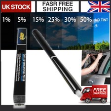 CAR WINDOW TINT AUTO TINTING FILM LIMO BLACK DARK MEDIUM LIGHT ULTRA LIGHT UK