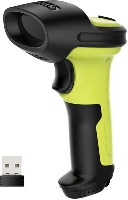 Inateck Barcode Scanner Wireless 2.4 GHz schnelles und präzises Scannen, BCST-60