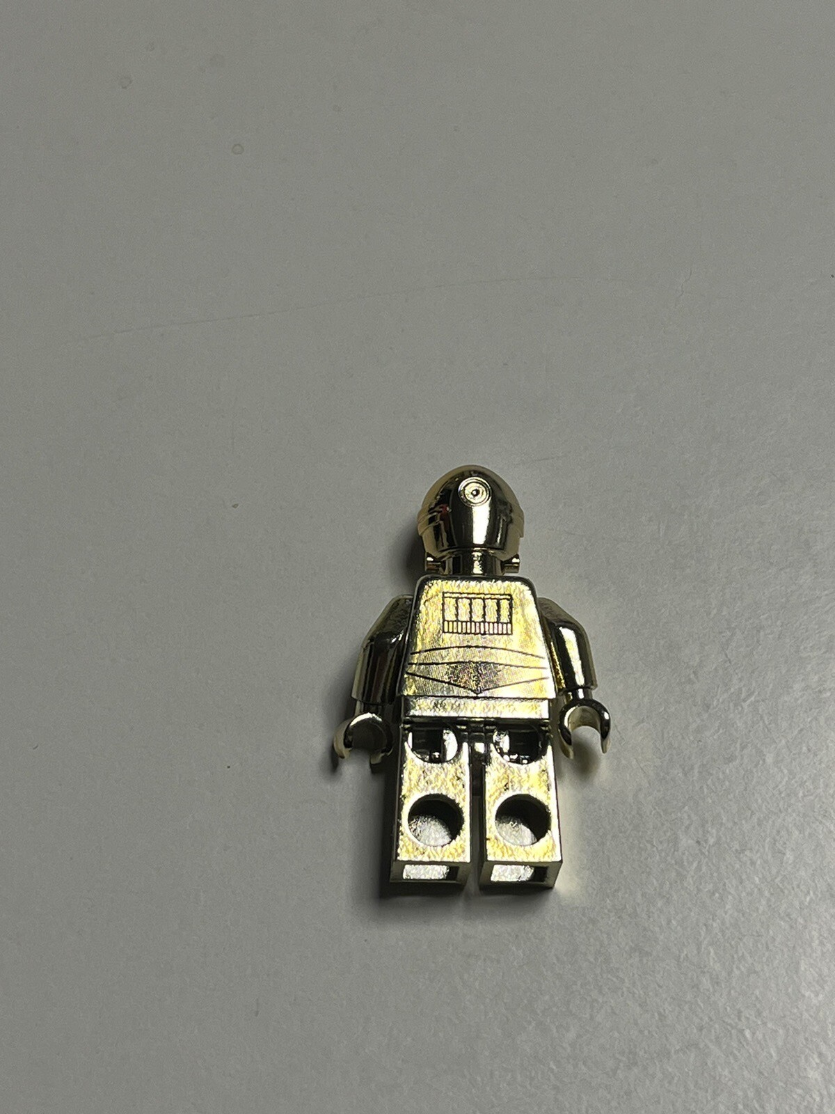 Original lego star wars figur gold chrom c3po sw0158 one of 10000