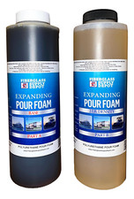 2 Lb Density Expanding Pour Foam, 2 Part Polyurethane Closed Cell Liquid Foam fo
