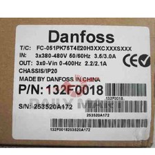 Danfoss 132F0018 FC-051PK75T4E20H3XXCXXXSXXX Programmable Logic Controller