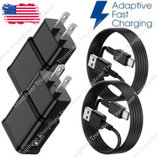 Adapter Fast Charger Type-C With Phone Charging Cable For Samsung Galaxy Android