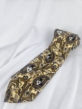 VINTAGE Disney Originals Hidden Mickey Mouse 100% Silk Men's Tie USA Made