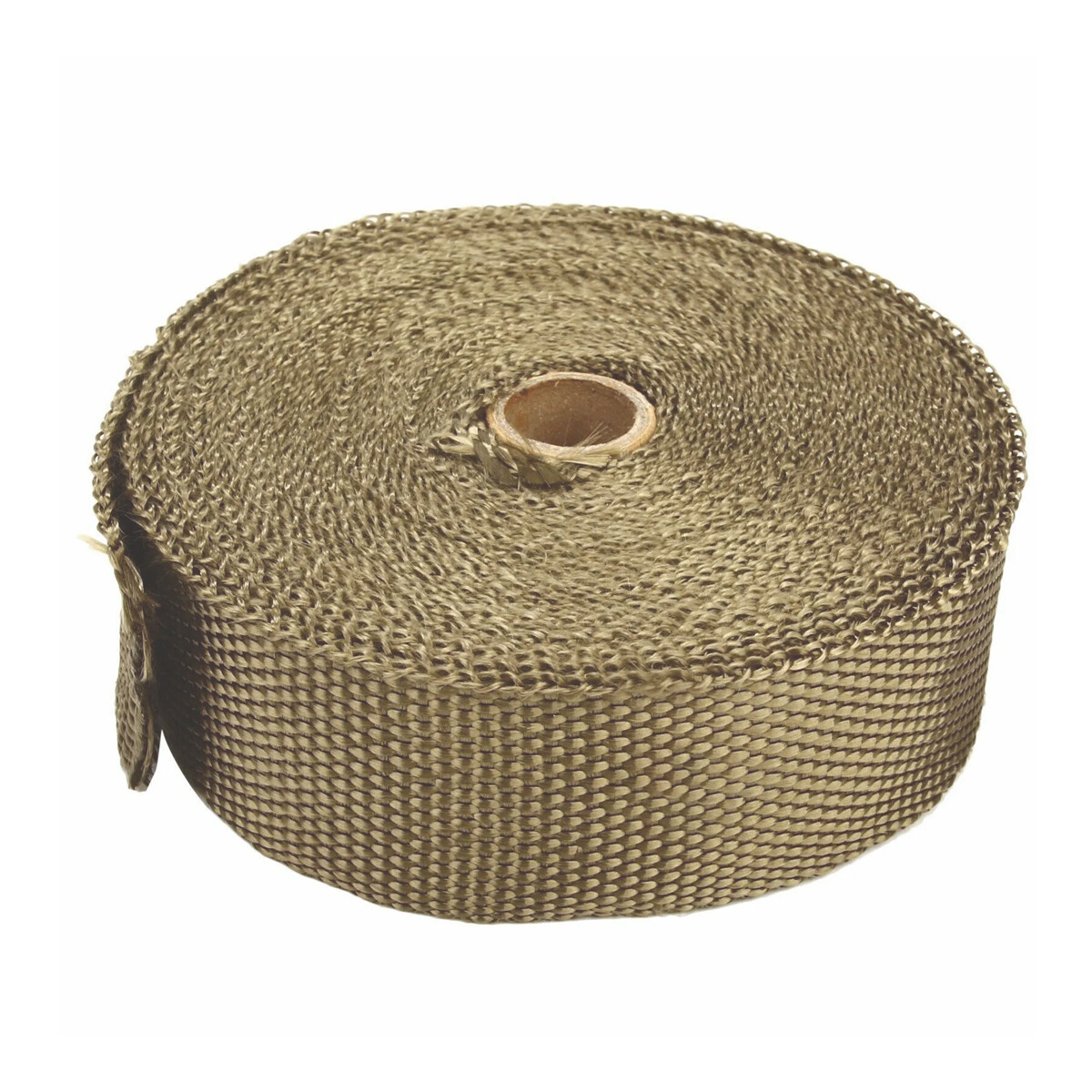 1 Roll x 2" 50ft Titanium Lava Header Manifold Exhaust Heat Wrap Tape Ties Kit