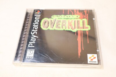 Project Overkill PS1 Sony Playstation 1 With Manual | eBay