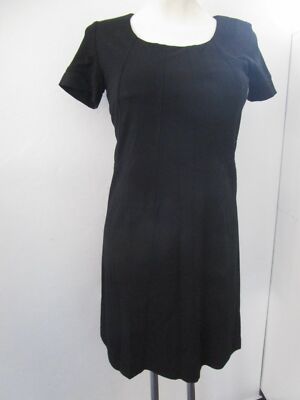 holly golightly Sweatshirt Kleid Kurzarm schwarz Gr.M (E30-104)