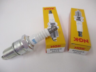 2 NGK 2015 BPR2ES Spark Nickel Plug Replaced 2264 to Standard Lawnmower
