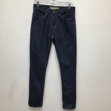 Vintage Genes 1891 Boys Skinny Jeans Blue Dark Wash High Rise Denim 28x32