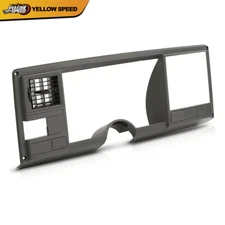 Gauge Cluster Dash Bezel Trim Fit For 1988-1994 Chevrolet GMC C/K Truck Gray 