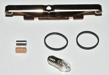 Märklin Ersatzteilset f. Lok 3048 BR 01 Schleifer Haftreifen Bürsten & Birne NEU