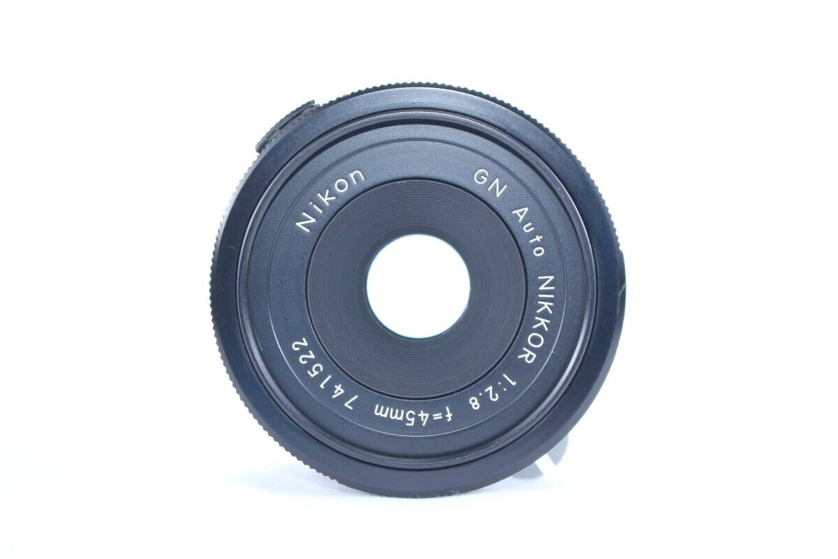 NIKON GN Auto NIKKOR 45mm F2.8 SLR Camera Lens Manual Focus