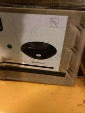 Vigo VG07051 Grey 16-1/2" Glass Bathroom Vessel Sink