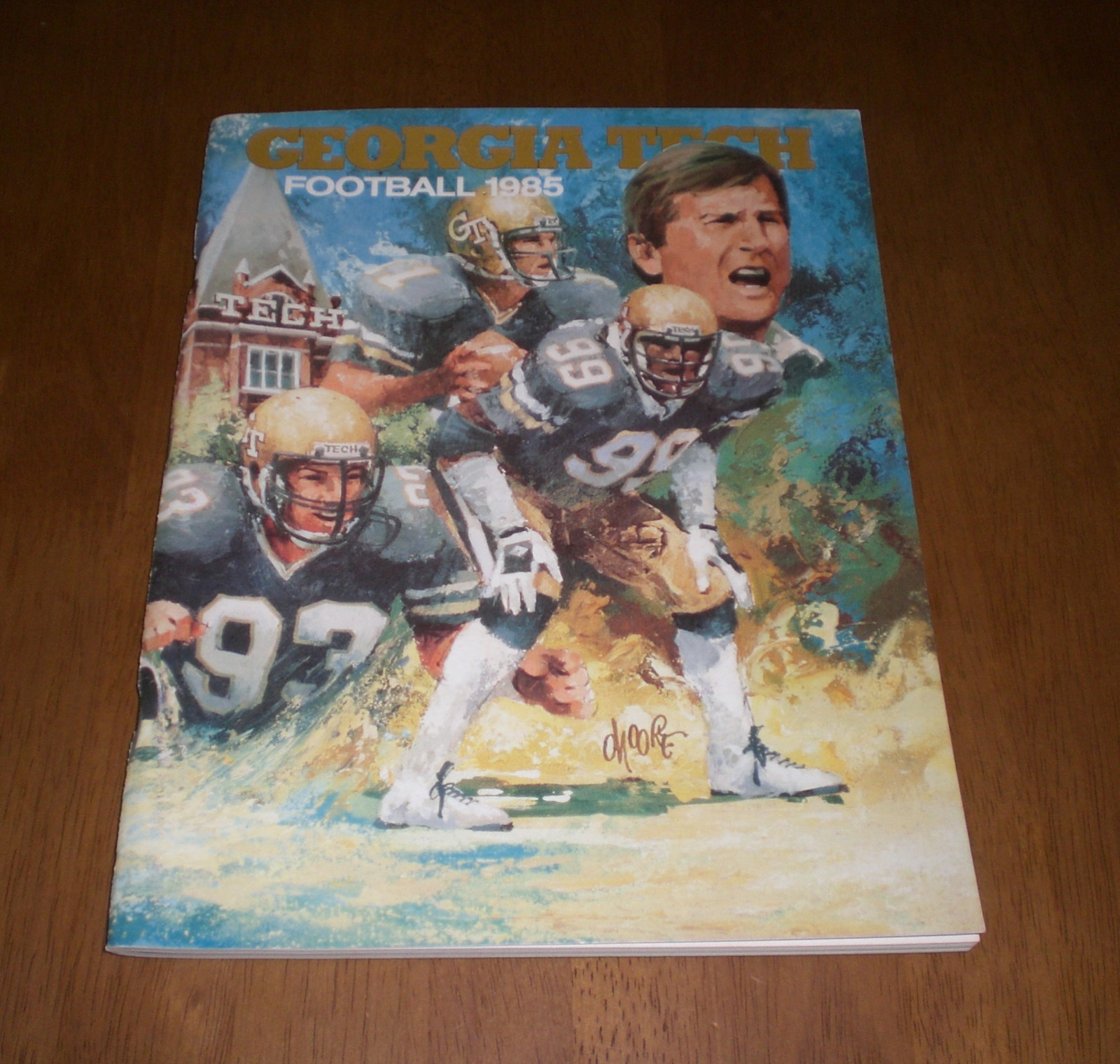 1985 TECH FOOTBALL MEDIA GUIDE eBay