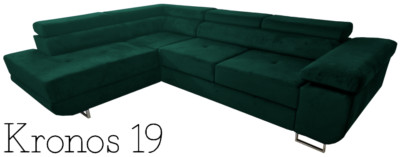 Ecksofa AMIGO L-form Ecke Rose KRONOS 27 Wohnzimmer Bettkasten Polstercksofa